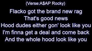 A$AP Rocky - Everyday ft. Miguel, Rod Stewart, Mark Ronson (Lyrics)
