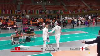 Plovdiv World Cup 2025 SMS - L8 - Fares Ferjani TUN v Sandro Bazadze GEO