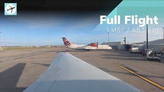 Loganair ERJ-145 | LM57 | Aberdeen Airport - Esbjerg Airport | Full flight