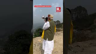 PM Modi Picks Up Camera To Capture Beauty Of Himachal