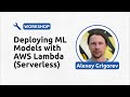 Deploy Machine Learning Models with AWS Lambda (Serverless) and ONNX