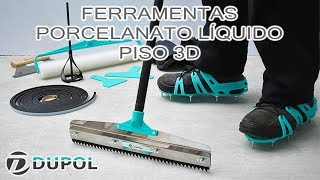 Ferramentas Porcelanato Liquido - Pisos Epoxi - Piso 3d - Como fazer