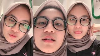 @s live hijab cantik, tocil mukanya bikin pengen