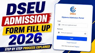 How To Fill DSEU Admission Form 2026 | Step by Step Process Explained | Complete Guide | DSEU UG PG
