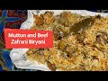 Bakra Eid Special Beef & Mutton Zafrani Biryani Recipe by Manahil Food Secrets