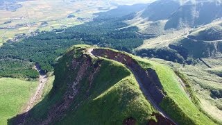 阿蘇 ラピュタの道 ドローン空撮 ４K