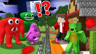 GIANT BAN BAN GARTEN vs Security House of JJ and Mikey in Minecraft @maizenofficial