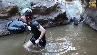 Canyoneering in Apache Canyon