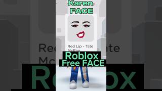 ROBLOX Free KAREN Face |  PlumeriaOQ #roblox #freeaccessories #trending