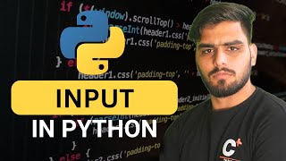 🧠 Learn input() in Python Like a Pro | User Input in Python Explained [Hindi]