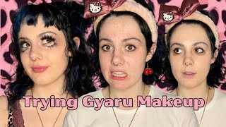 Trying Gyaru Makeup!