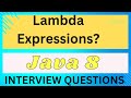 Lambda Expression in Java | Lambda Expression  with Example | Java 8 tutorial