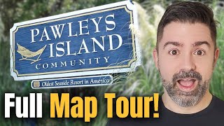 Pawleys Island REVEALED with Google Earth {Full MAP TOUR, Part 1!!}