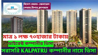 সৌদি আরব Kalpataru Construction LLc. কম্পানীতে মাত্র ১ লক্ষ ৭০হাজার টাকায় যাওয়ার সুযোগ Direct Co.