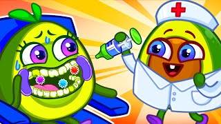 🦷 Protect Your Teeth 😁 Dentist Check Up || Good Habits for Kids by Pit & Penny Stories 🥑💖