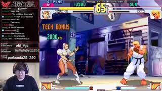 Justin Wong livestream, almost EVO Moment 37