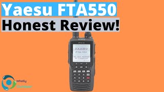 The Best Budget Handheld Aviation Radio! Yaesu FTA550 Honest Review!