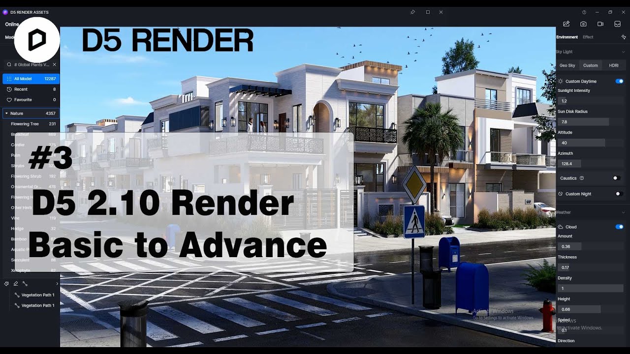 Learn D5 Render Basic To Advance In Hindi 3d Animation D5 Render Course