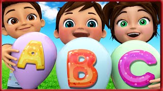 🔴 Learning ABC's Song | Banana Cartoon 3D  Nursery Rhymes & Kids Songs