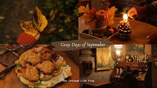 🕯️🍁Cozy Days of September | Autumn’s Arrival 🍂🐿️