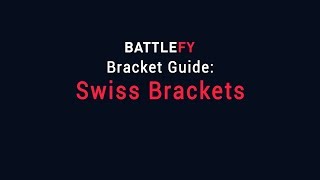 Battlefy Bracket Guide - Swiss Brackets