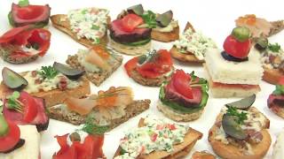 Learn about Canapés -  Hors d'œuvre