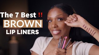 The 7 Best Brown Lip Liners | Drugstore and High End Options💋