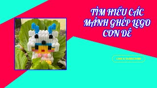 Thóc Nếp | Tìm hiểu các mảnh ghép lego con Dê #ThócNếp #LEGODê