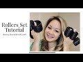 HOW TO EFFICIENTLY APPLY ROLLERS for the blow out look!