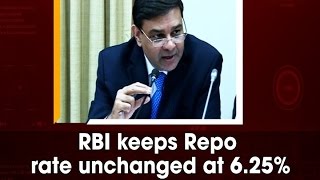 RBI keeps Repo rate unchanged at 6.25% - ANI News