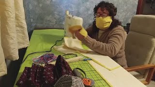 Volunteers Help Make Masks For RTD Employees