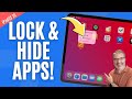 On your iPad, Want to Keep Certain Apps Private? Easily Lock & Hide Them!
