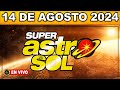 Resultado ASTRO SOL MIÉRCOLES 14 de agosto de 2024 #superastro #astrosol