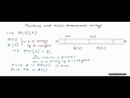 Pointers and 2-D arrays