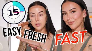 EASY 15 MINUTE Makeup Look!