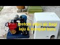 OVERHAUL WATER PUMP BILA TEKANAN AIR DAH PERLAHAN