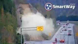 Tennessee: Tractor Trailer Loses Brakes \u0026 Takes Runaway Ramp