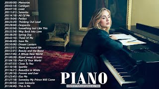 Top 30 Piano Covers of Popular Songs 2022 - Best Instrumental Music For Work, St