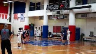 ISSFHK 2013-14 U14 Boys Basketball Final