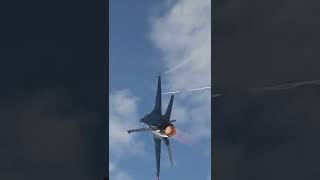 Su-27 Splashed By F-16 | DCS F-16 | #shorts #dcs #dcsworld