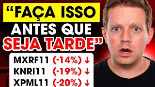 TEM FUNDOS IMOBILIÁRIOS NO VERMELHO? DESCUBRA O QUE FAZER...