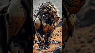 Lions in the future #lion #shorts #future #animals