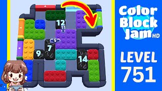 Color Block Jam Level 751 Solution Walkthrough