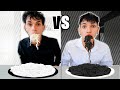 BLACK vs WHITE FOOD Challenge!