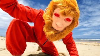 TEAM SUPER SPIDER-MAN ON THE BEACH | RESCUE VENOM From BAD ANIMALS TEAM ( Funny