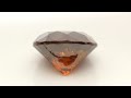 0.13 ct loose round cognac red i2 clarity sparkling diamond http www.diamondzul.com