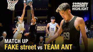 【ダイジェスト】YUKKEとCOCOROのマッチアップが一触即発!! FAKE street vs TEAM ANT | SOMECITY 2023-2024 2nd 第二戦 GAME4