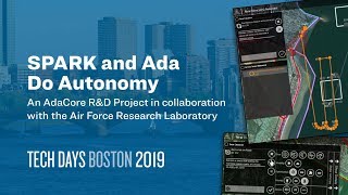 SPARK and Ada Do Autonomy — AdaCore R\u0026D project with the AFRL