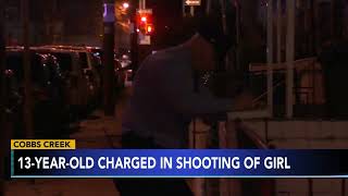 13-year-old boy charged in shooting of 12-year-old girl