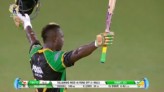 Andre Russell hits 13 SIXES during whirlwind century!